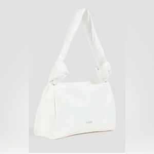 STAUD White Lisbette Shoulder Bag